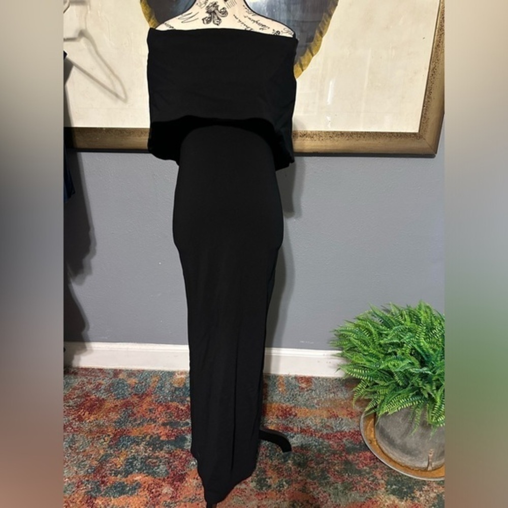 Nicole Miller long black dress. Size 2